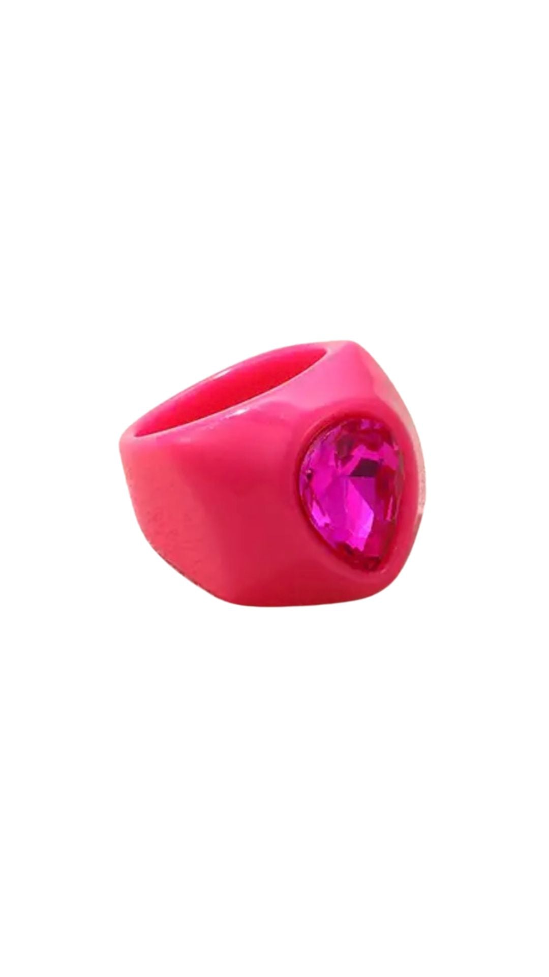 Teardrop Pink ring