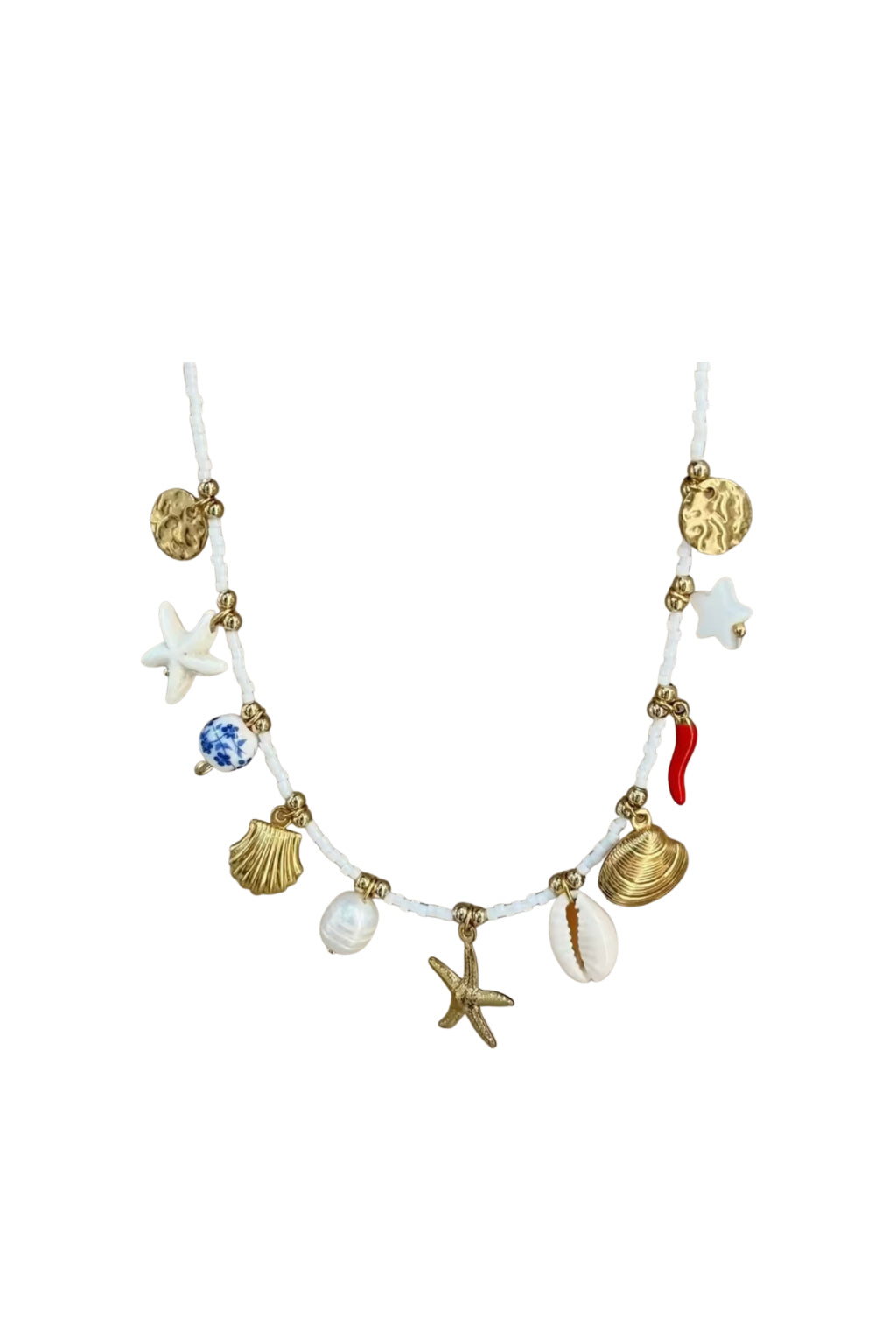 Ocean’s Treasure Charm Necklace