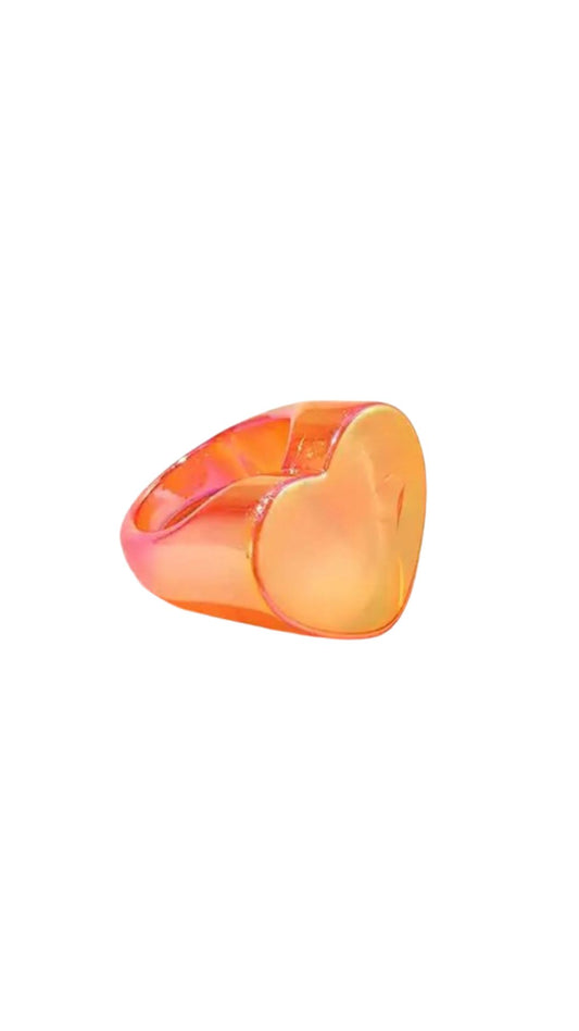Orange heart