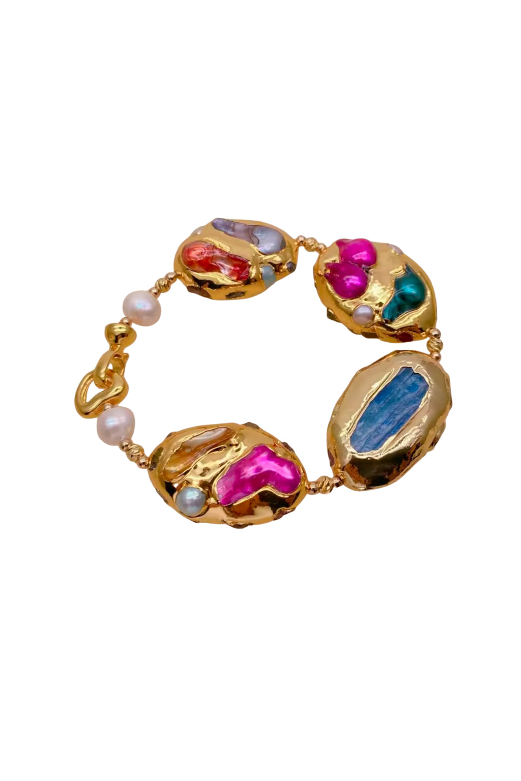 Kaleidoscope Gold Bracelet