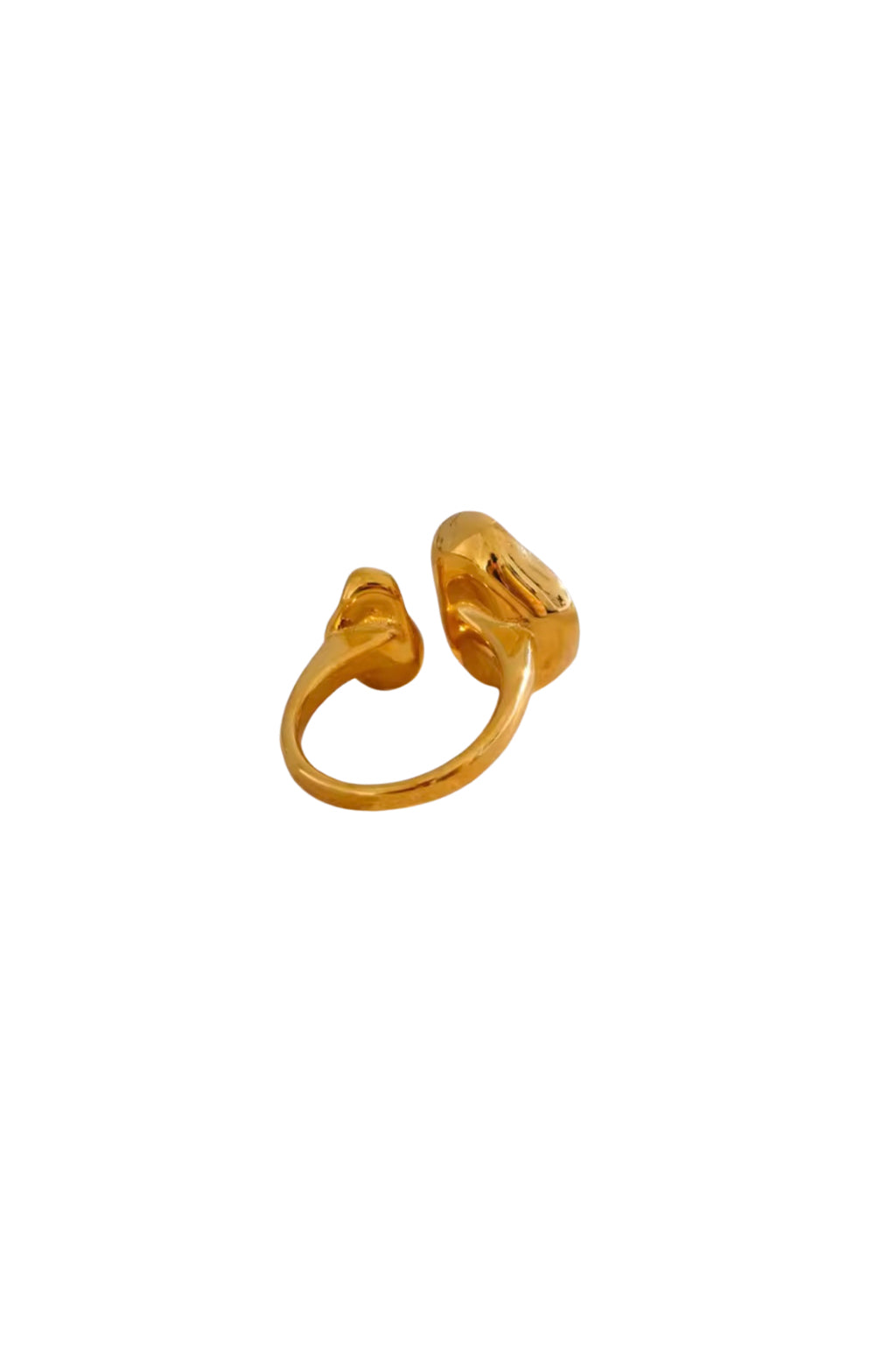 Molten Pearl Open Ring