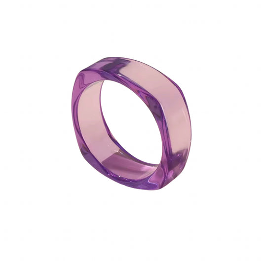 Violet Glass Bangle