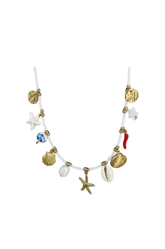 Ocean’s Treasure Charm Necklace